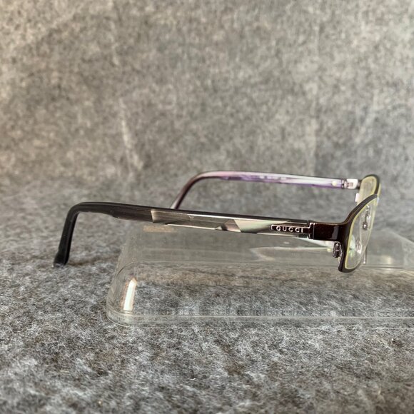 Gucci GG1721 3U6 Brown Purple Full Rim Optical/Prescription Eyeglasses Frame - Picture 8 of 16